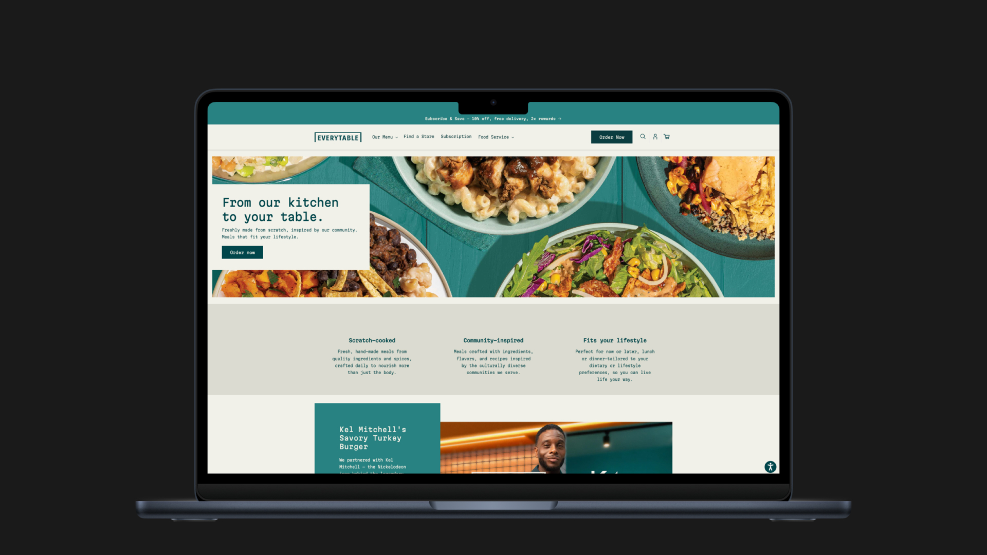Everytable Website