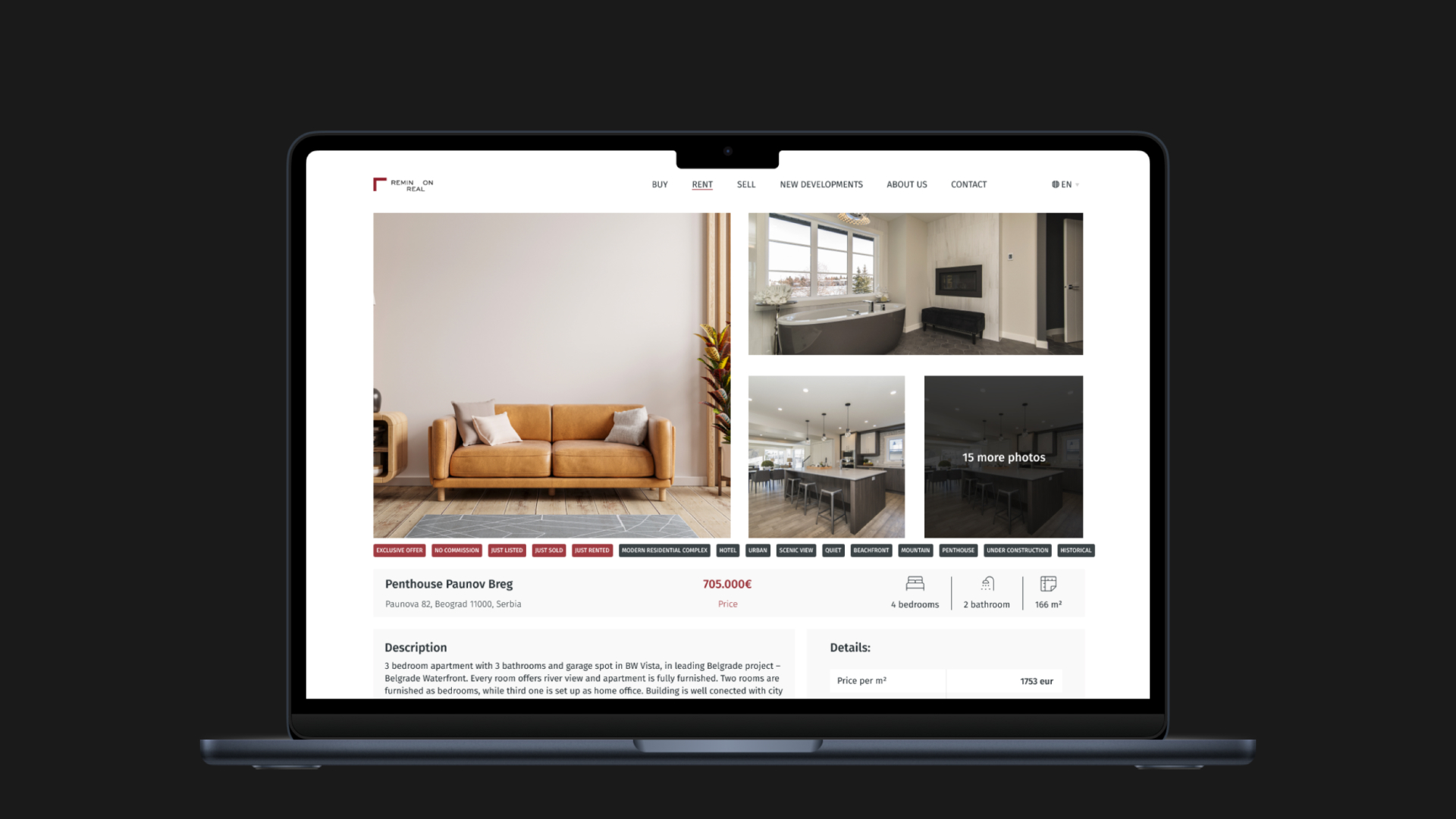 Real Estate Website